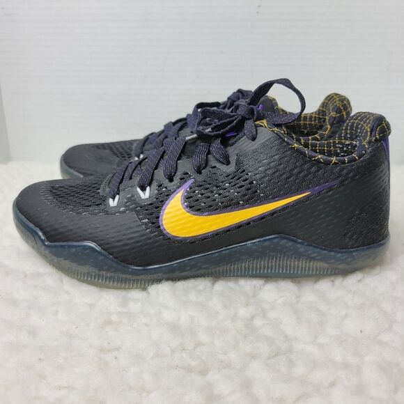 Nike Kobe XI  “Carpe Diem” Men's Sneaker Size 8 Black Purple Gold  836183 015 - Picture 3 of 12